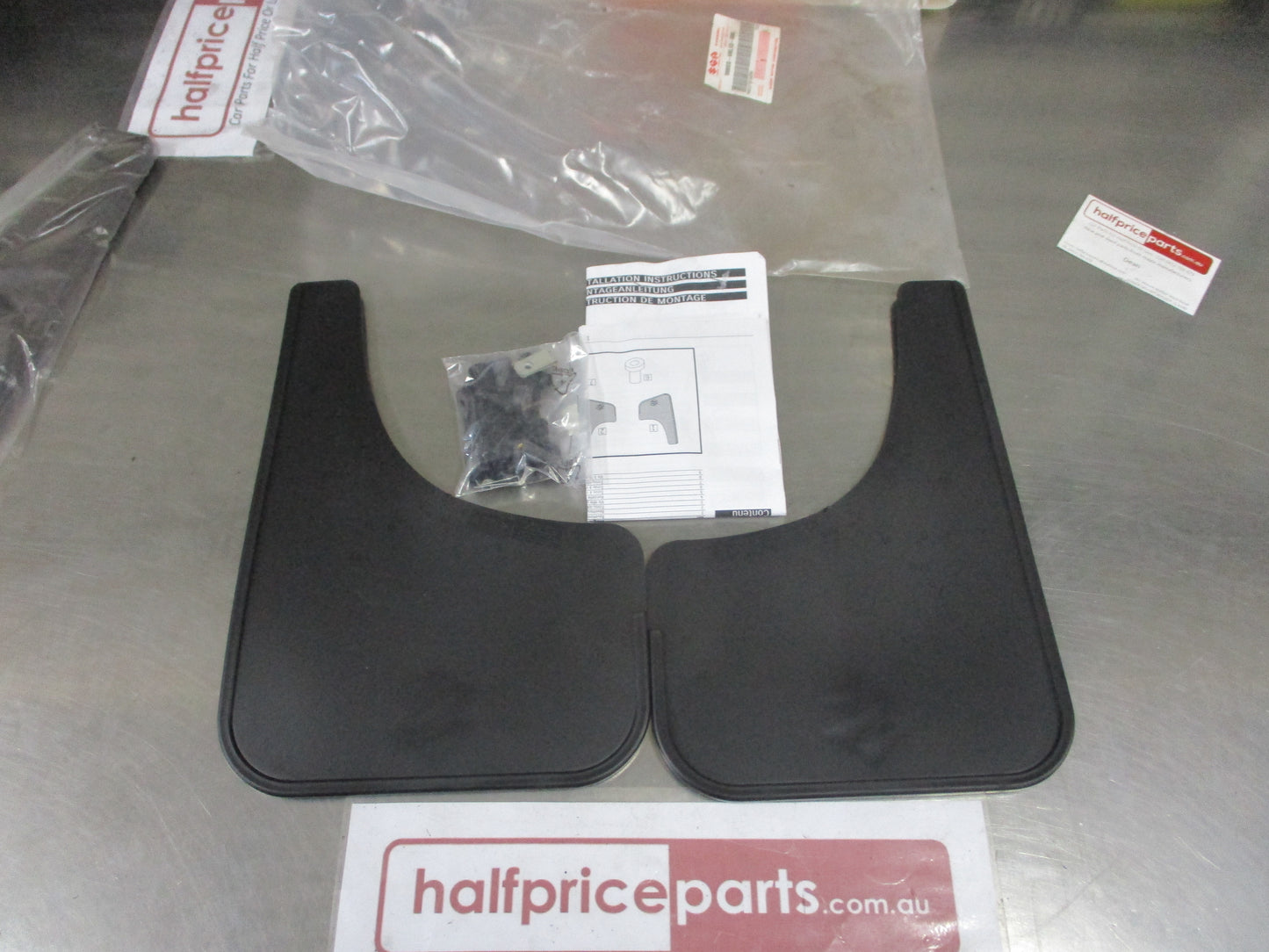 Suzuki Swift SZ-L Genuine Front Rubber Flexible Mud Flap Set New Part