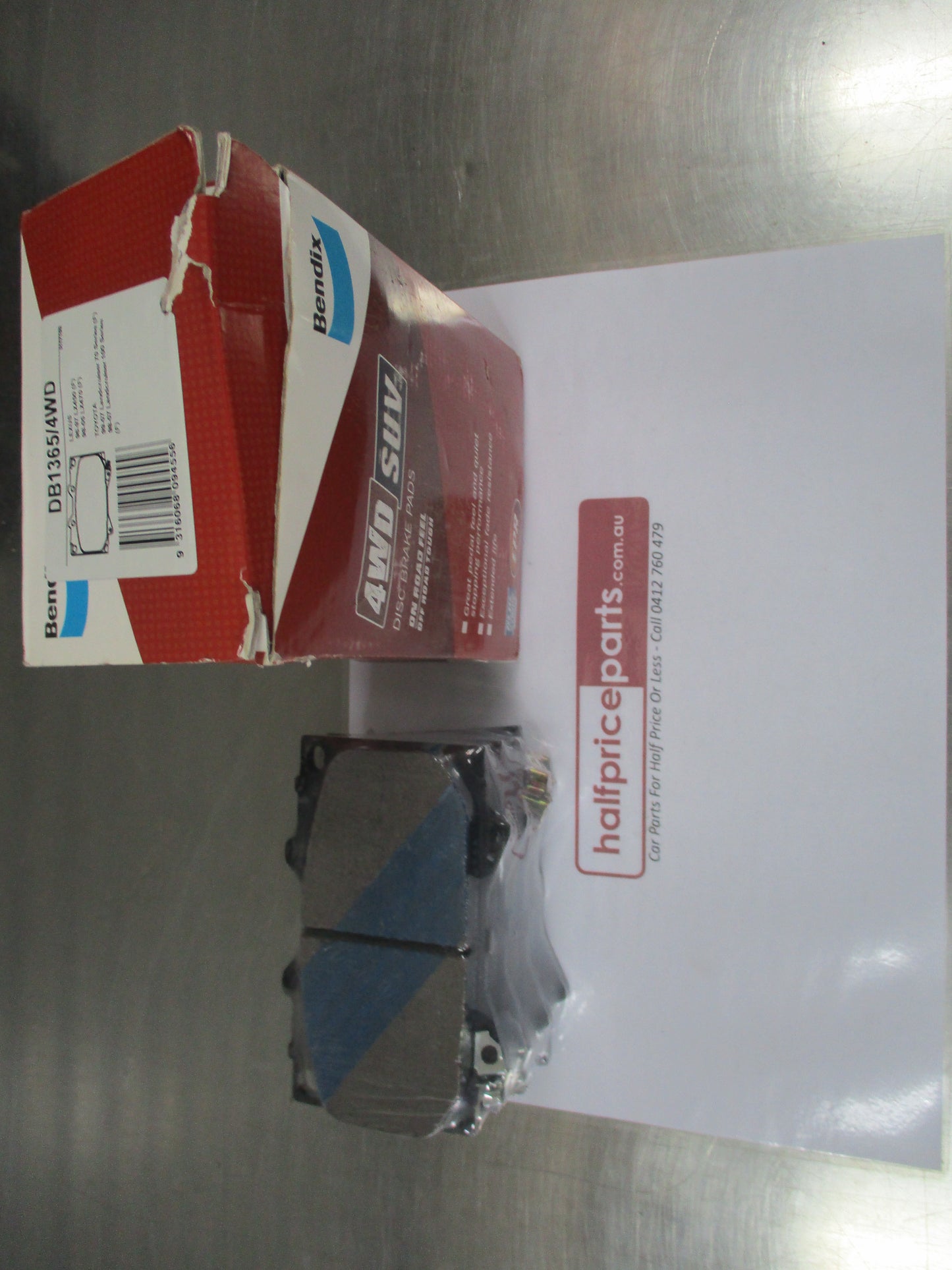 Bendix Land Cruiser 70 / 100 Series - Lexus 4WD Front Brake Pad Set New Part