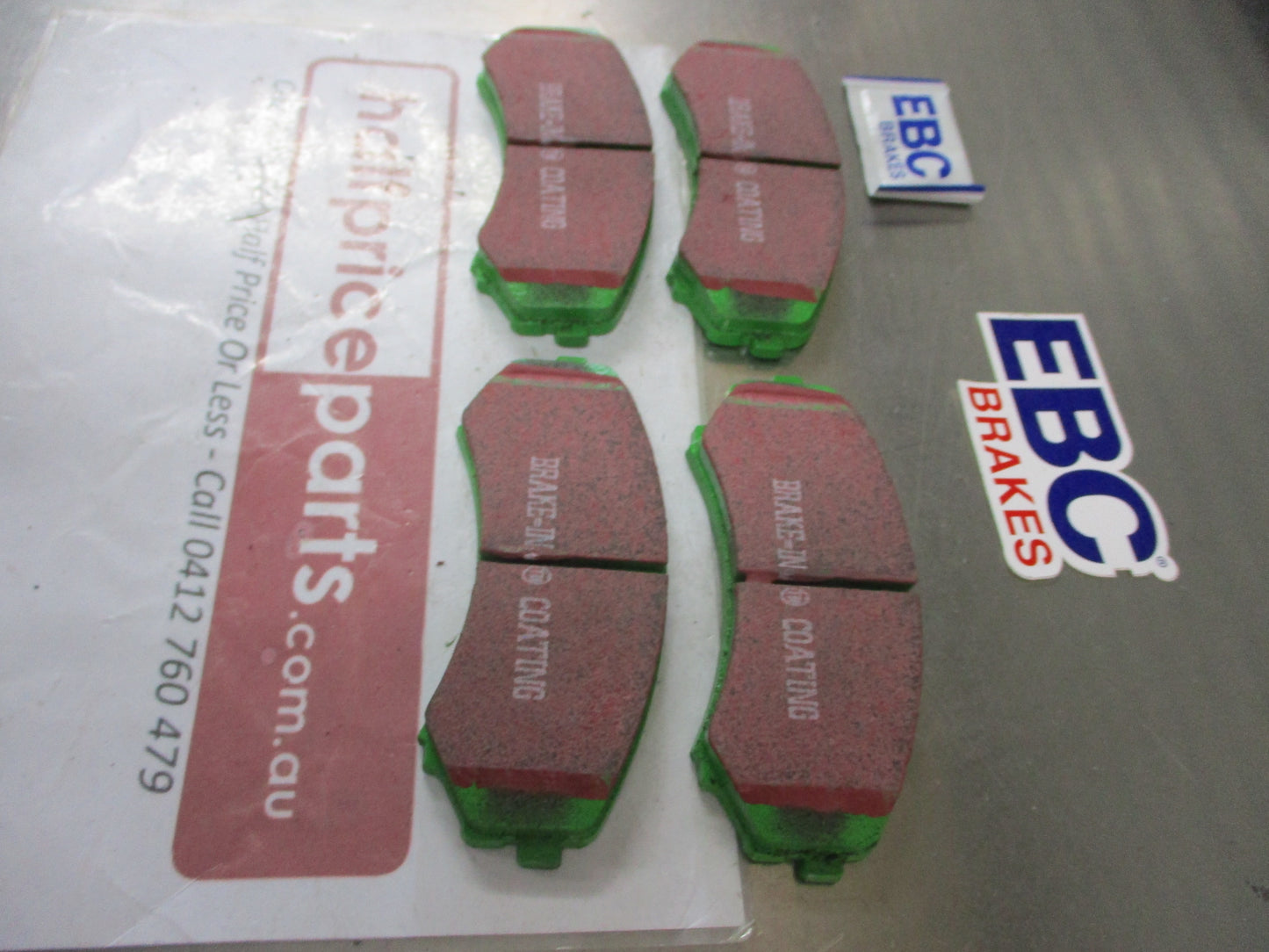 EBC Greenstuff Front Disc Brake Pad Set Suits Mitsubishi Pajero-Grandis New Part