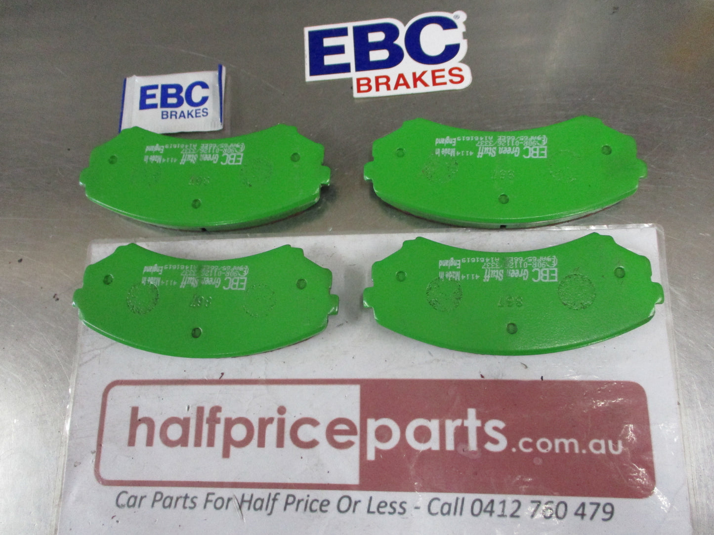 EBC Greenstuff Front Disc Brake Pad Set Suits Mitsubishi Pajero-Grandis New Part