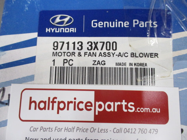 Hyundai I30 / Kia Cerato-Ceed-Rondo Genuine A/C Blower Fan and Motor Assembly New Part
