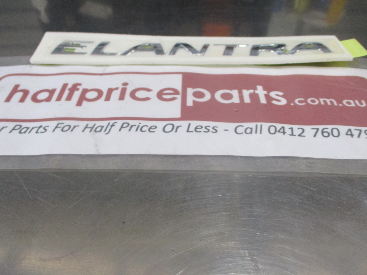 Hyundai Elantra MD Genuine Genuine Chrome Tail Gate Emblem New Part