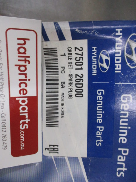 Hyundai Accent Genuine Ignition Spark Plug Cable Set New Part