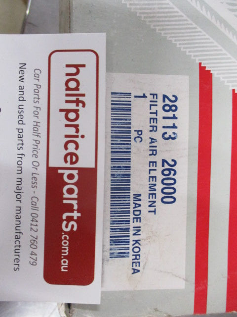 Hyundai Santa Fe Genuine Air Filter New Part