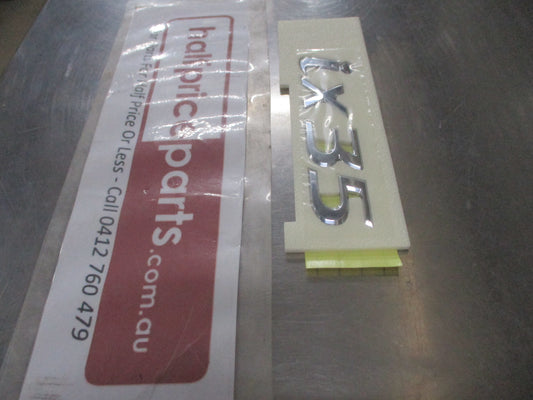 Hyundai iX35 Genuine Rear Chrome Hatch Lid Emblem New Part