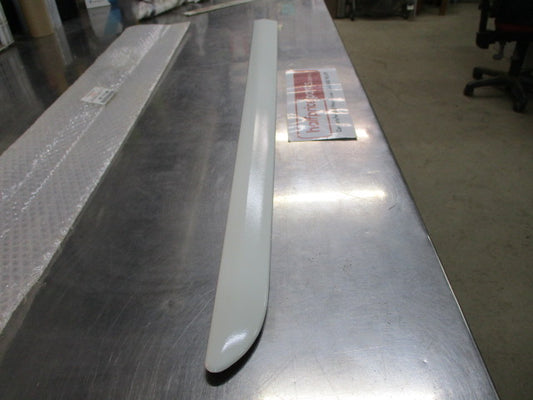 Mitsubishi Pajero Genuine Right Hand Front Door Protection Moulding (Factory White) New Part
