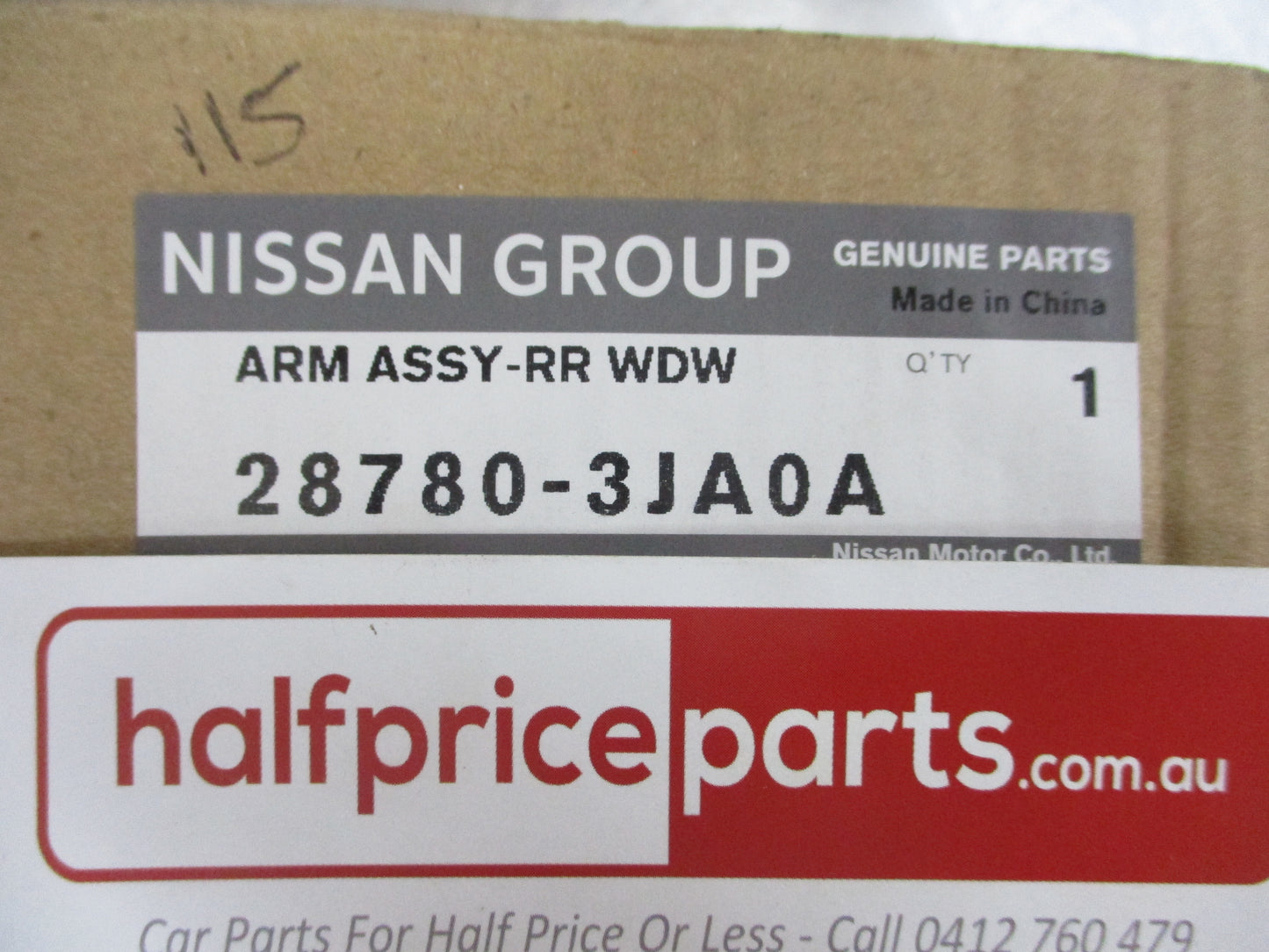 Nissan R52 Pathfinder Genuine Rear Tail Gate Wiper New Part