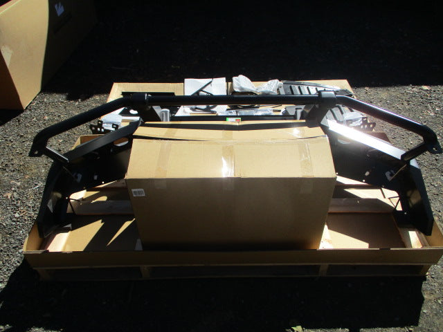 Toyota Landcruiser Prado GXL Genuine Alloy Bull Bar With Fog Light Holes Complete Kit New Part