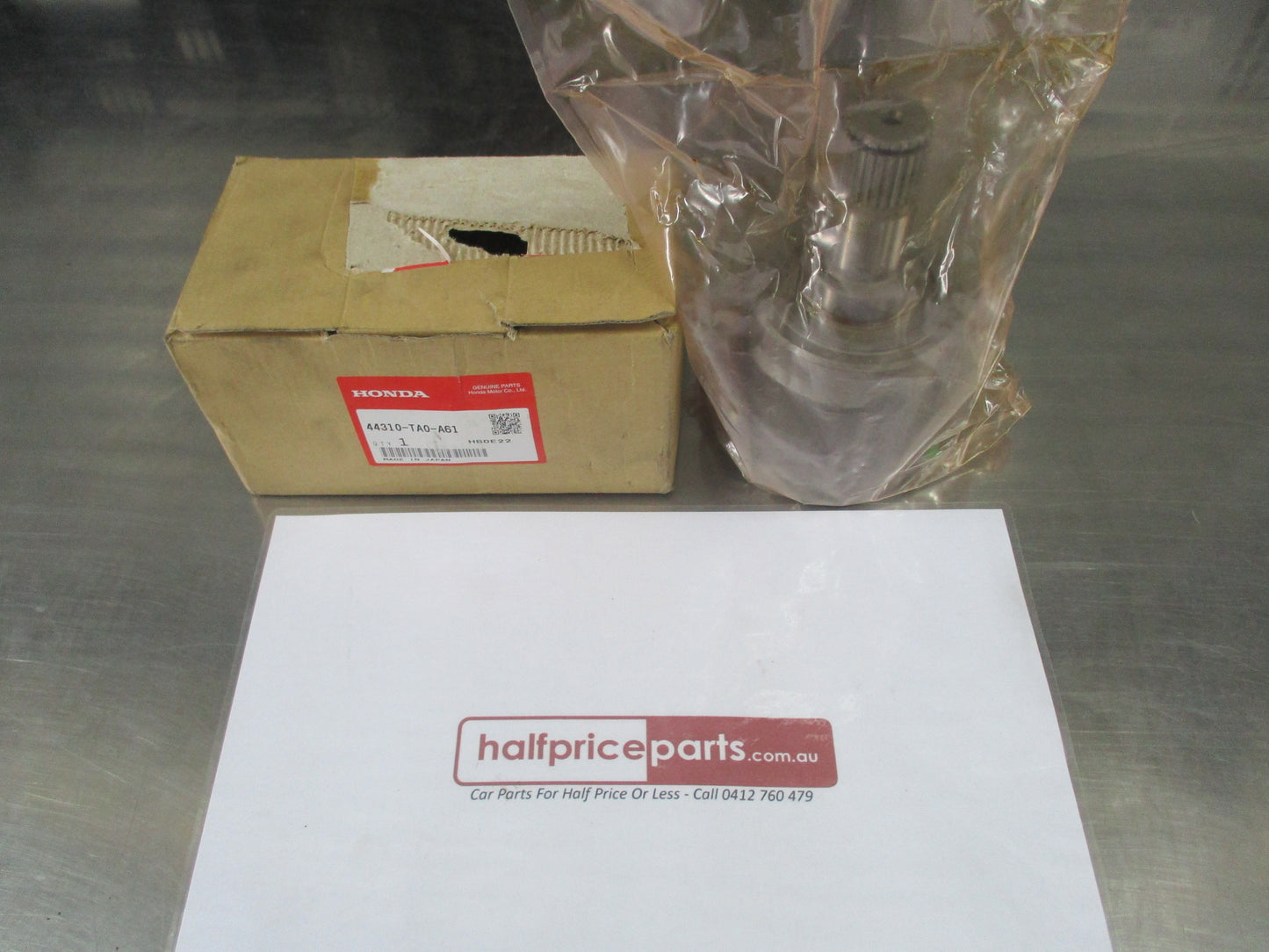 Honda Accord / Civic / CRV / Odyssey / Integra Genuine Inboard Drive / CV Joint New Part