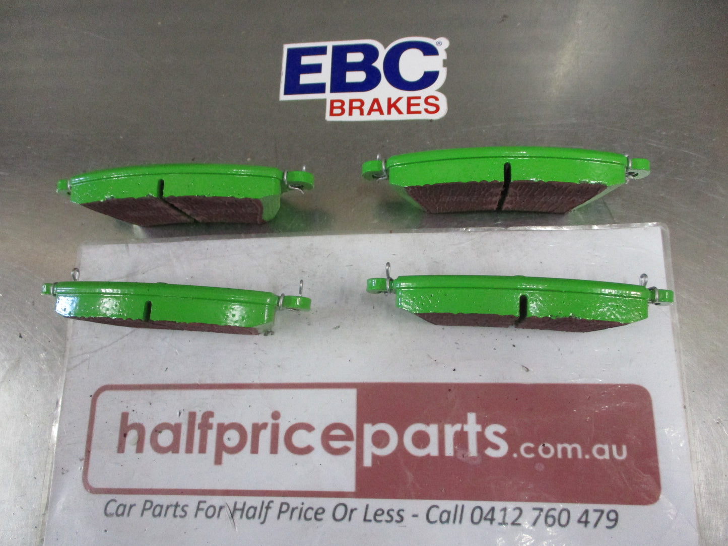 EBC Greenstuff Front Disc Brake Pad Set Suits Peugeot 206-306/Citroen Xsara New Part