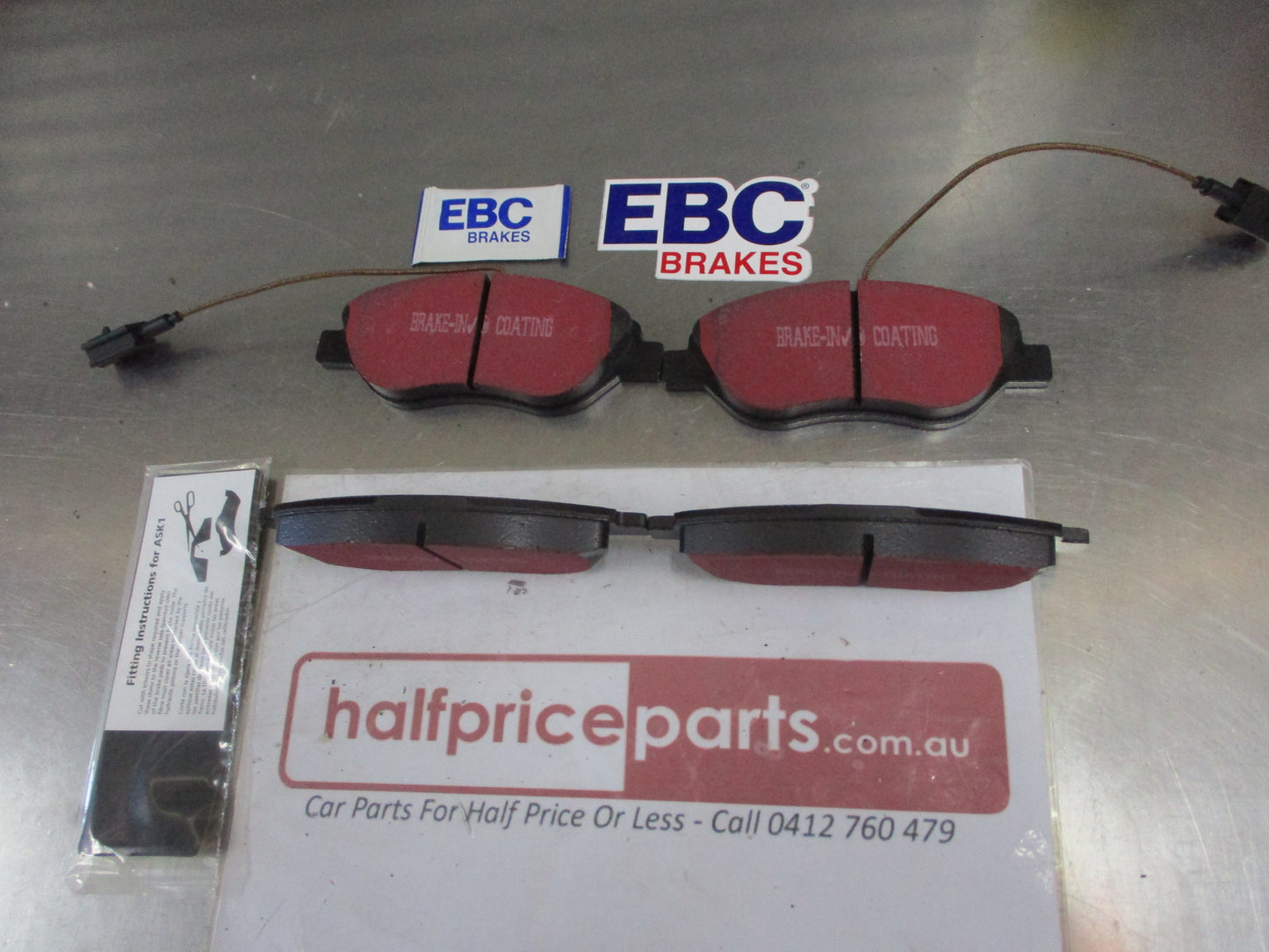 EBC Front Disc Brake Pad Set Suits Alfa Romeo Mito New Part