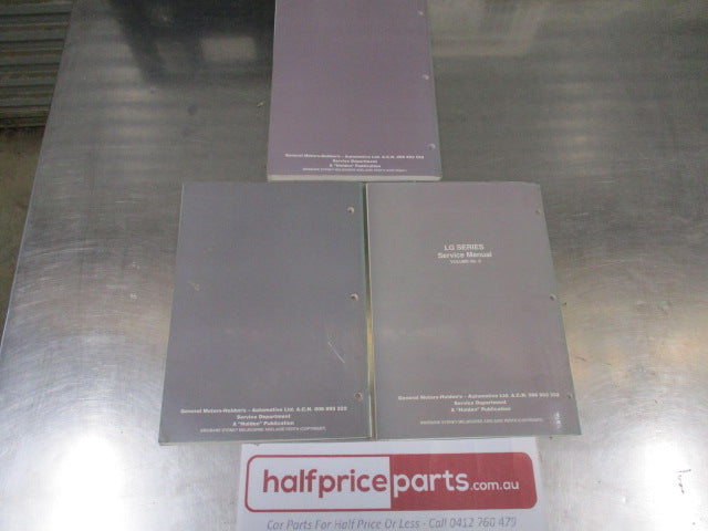 Holden Nova LG Series Genuine Service Manuals Vol.4 - Vol.6 - Used