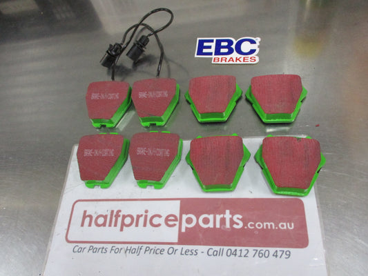 EBC Greenstuff Front Disc Brake Pad Set Suits Audi A4-A6-VW Polo New Part