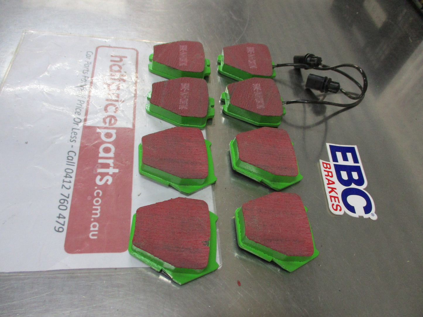 EBC Greenstuff Front Disc Brake Pad Set Suits Audi A4-A6-VW Polo New Part