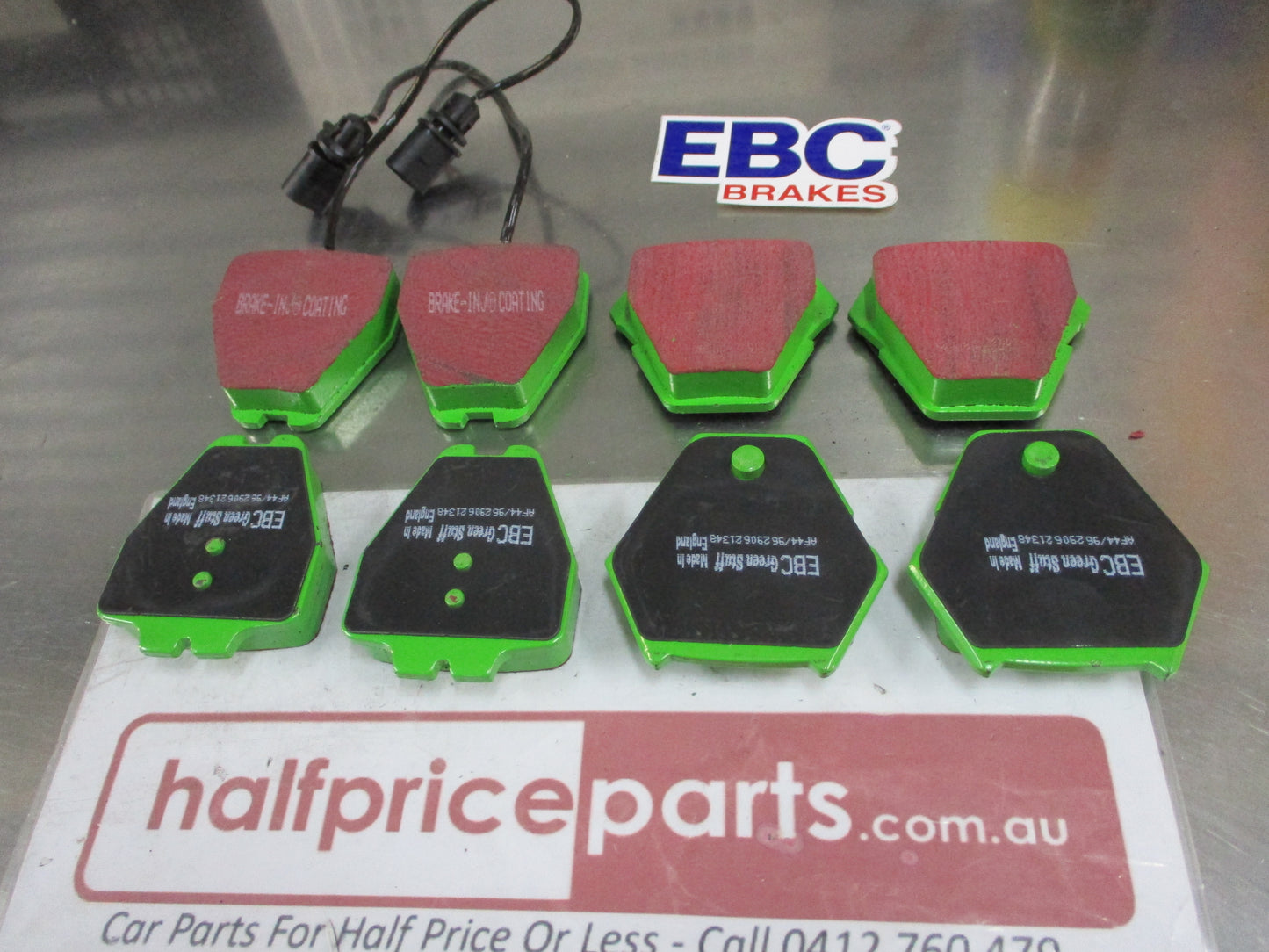 EBC Greenstuff Front Disc Brake Pad Set Suits Audi A4-A6-VW Polo New Part