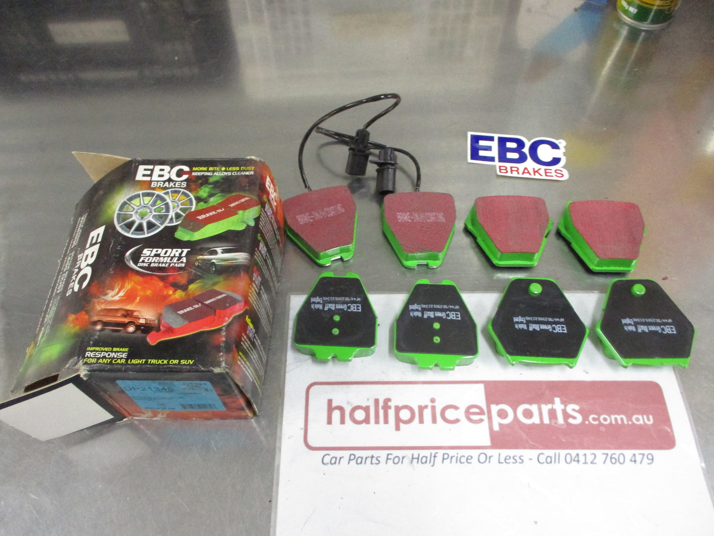 EBC Greenstuff Front Disc Brake Pad Set Suits Audi A4-A6-VW Polo New Part