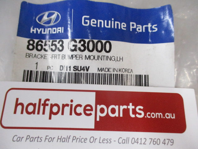 Hyundai Elantra Genuine Left Hand Front Upper Bumper Cover Support New Part