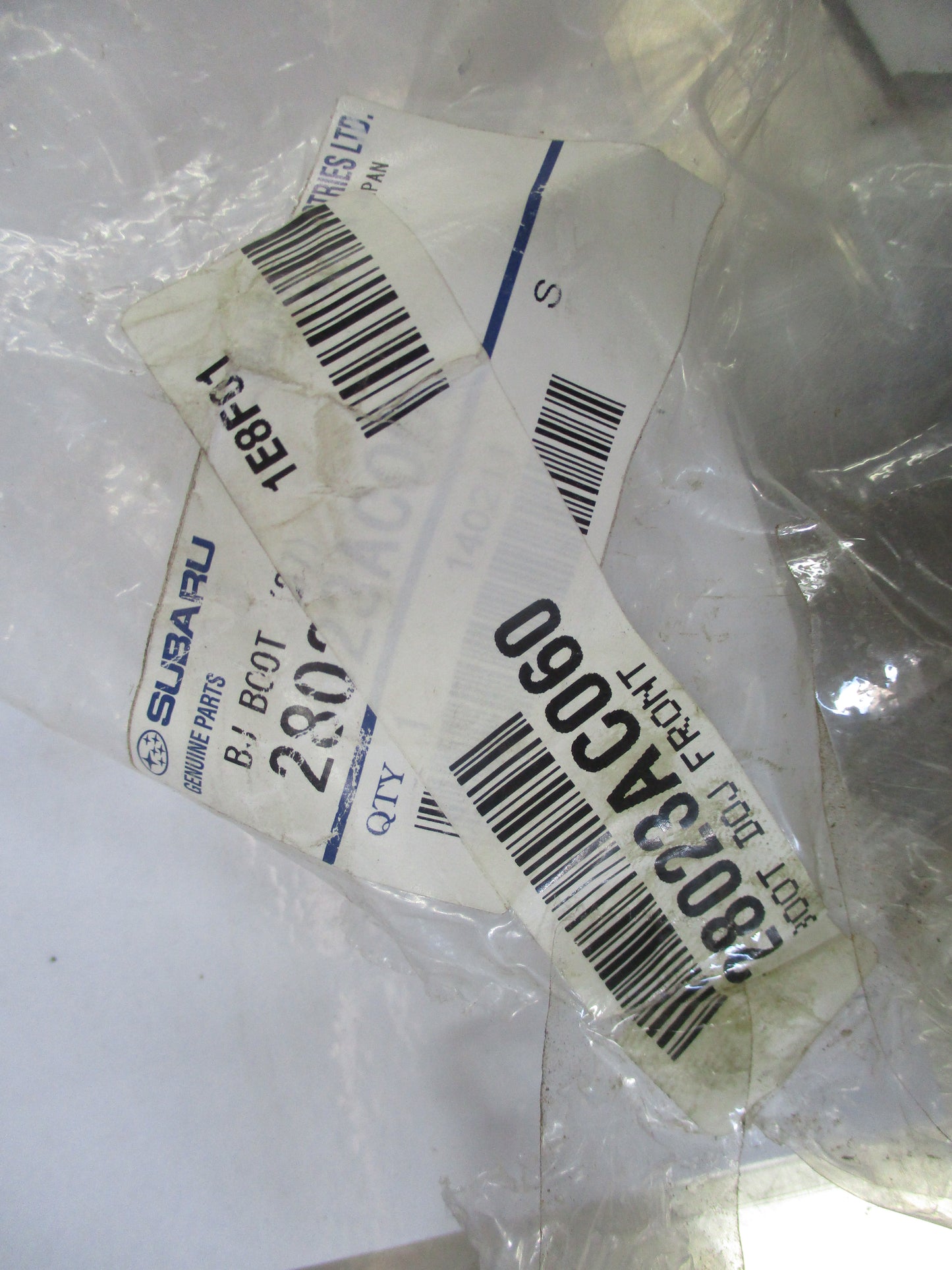 Subaru WRX / STI / Legacy / Outback Genuine Front Outer CV Boot New Part