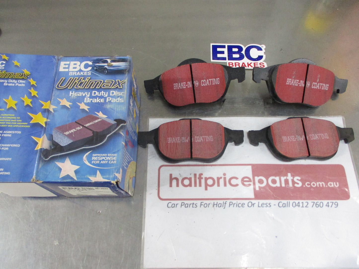 EBC Front Disc Brake Pad Set Suits Toyota Avensis New Part