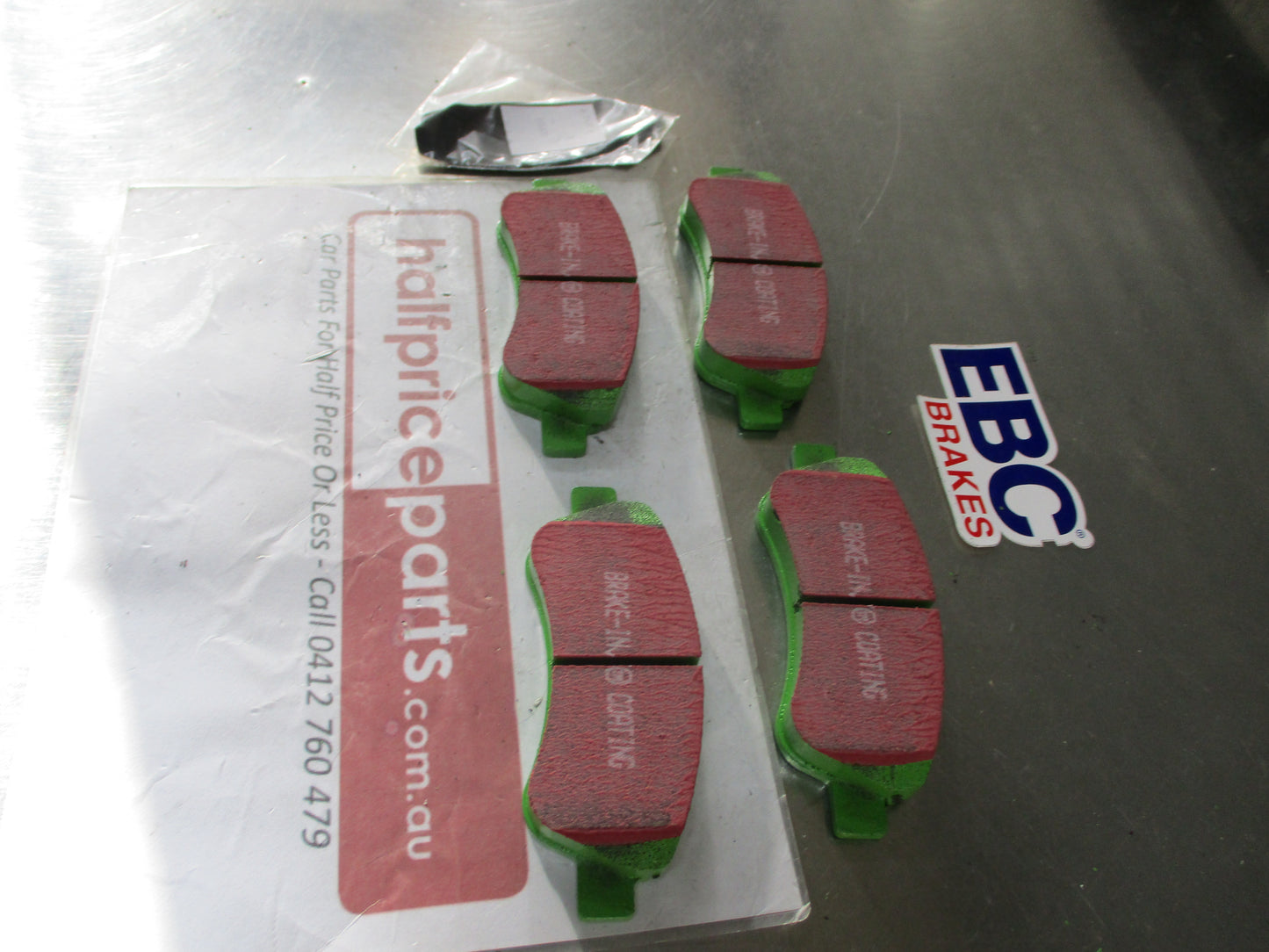 EBC Greenstuff Front Disc Brake Pad Set Suits Peugeot 1007-208 New Part