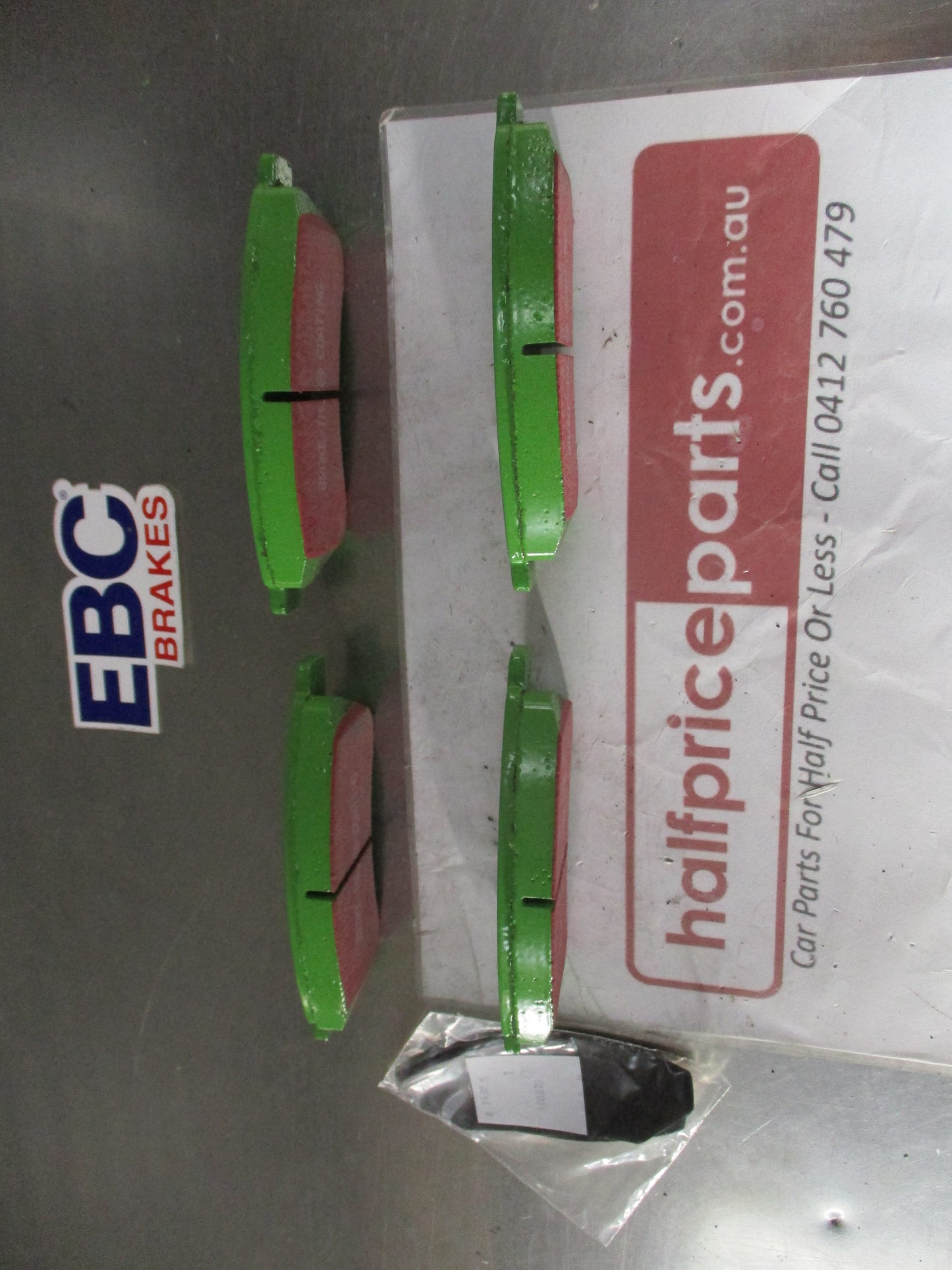 EBC Greenstuff Front Disc Brake Pad Set Suits Peugeot 1007-208 New Part