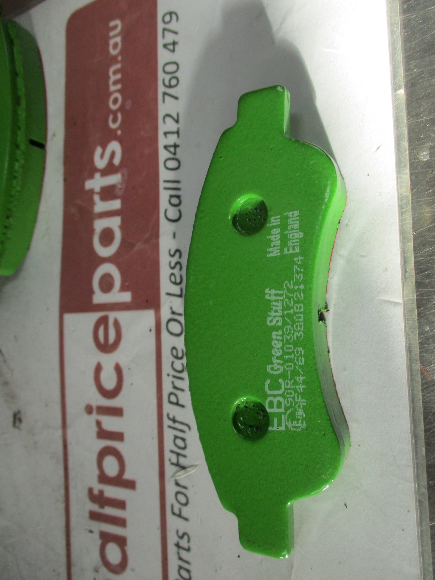 EBC Greenstuff Front Disc Brake Pad Set Suits Peugeot 1007-208 New Part