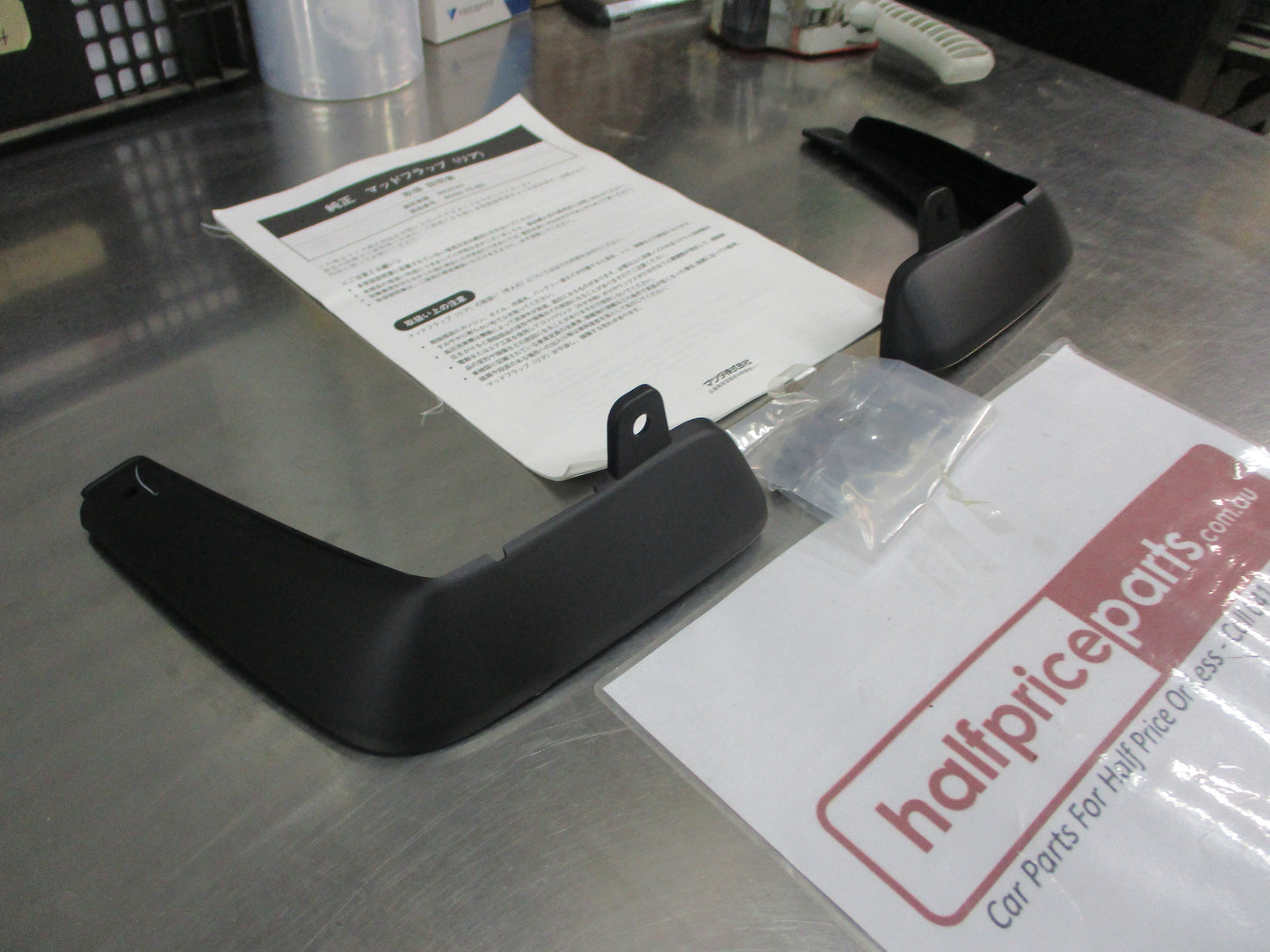 Mazda 3 Sedan Genuine Rear Mud Flap Set New Part
