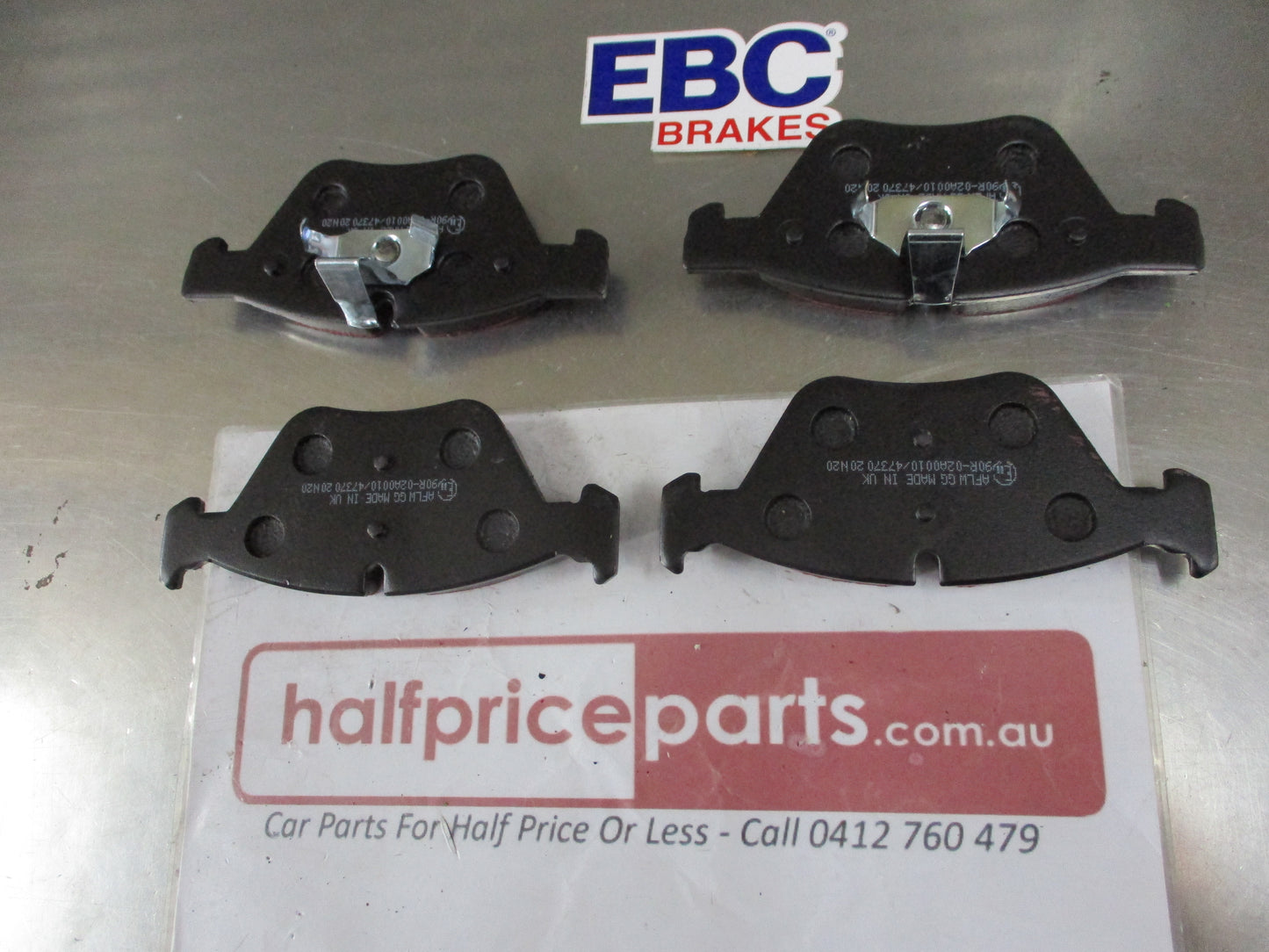 EBC Front Disc Brake Pad Set Suits BMW Series-1-5-Alpina New Part
