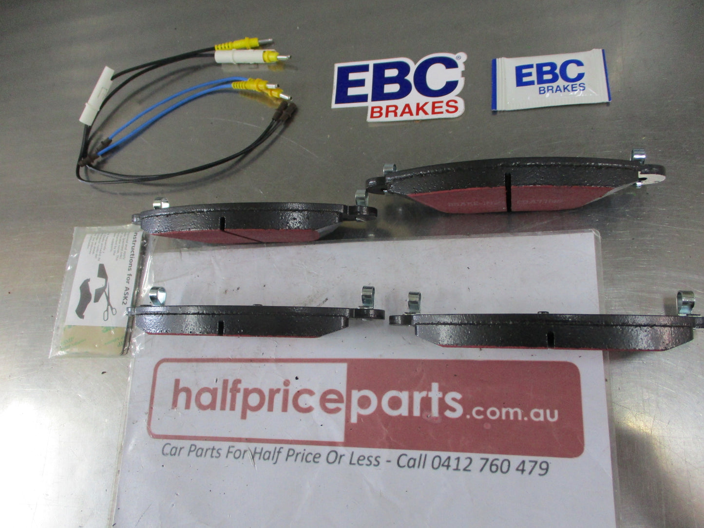 EBC Front Disc Brake Pad Set Suits Citroen C5 New Part