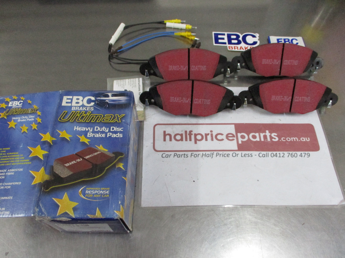EBC Front Disc Brake Pad Set Suits Citroen C5 New Part