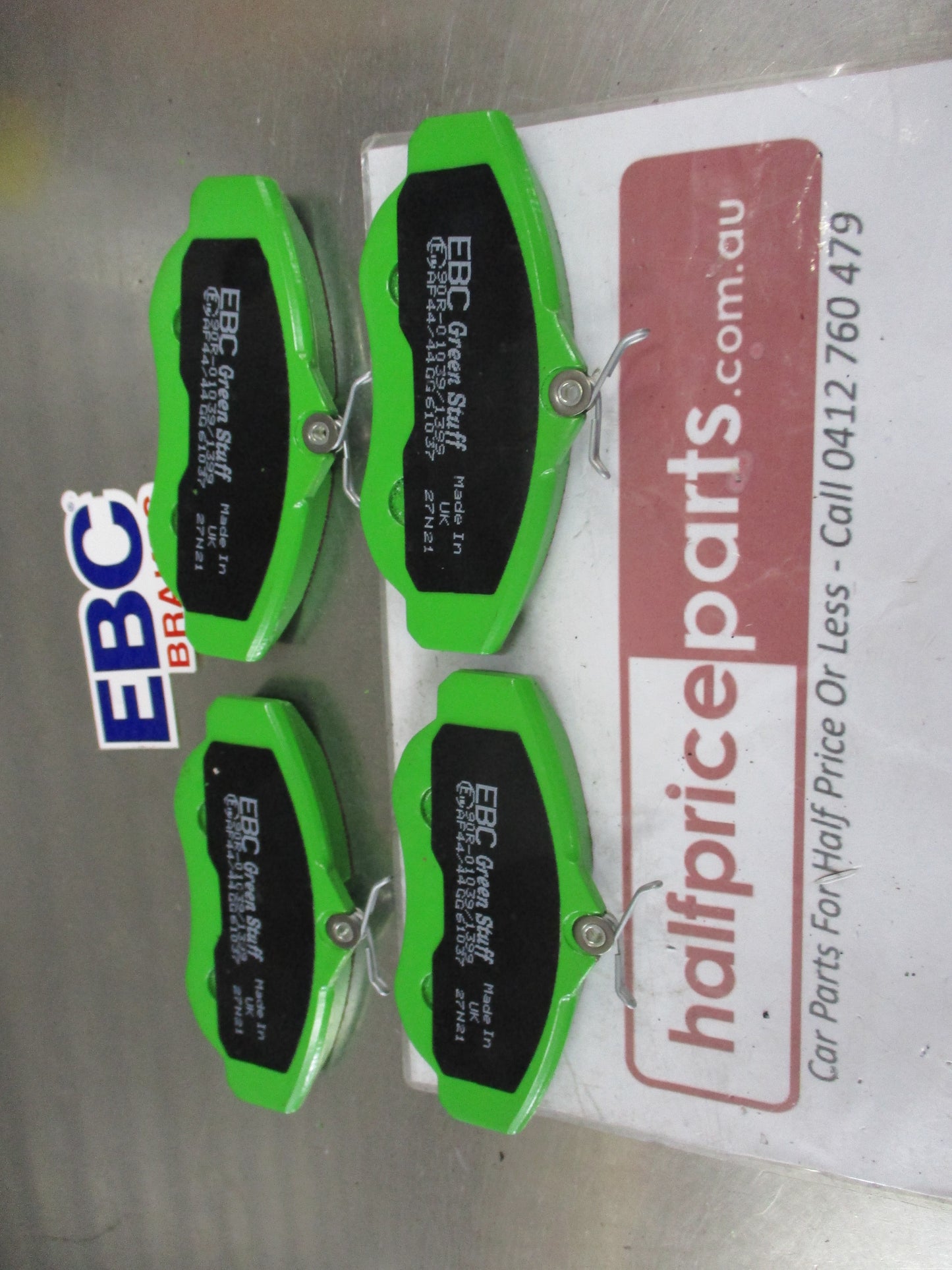 EBC Greenstuff Front Disc Brake Pad Set Suits Land Rover Range Rover New Part