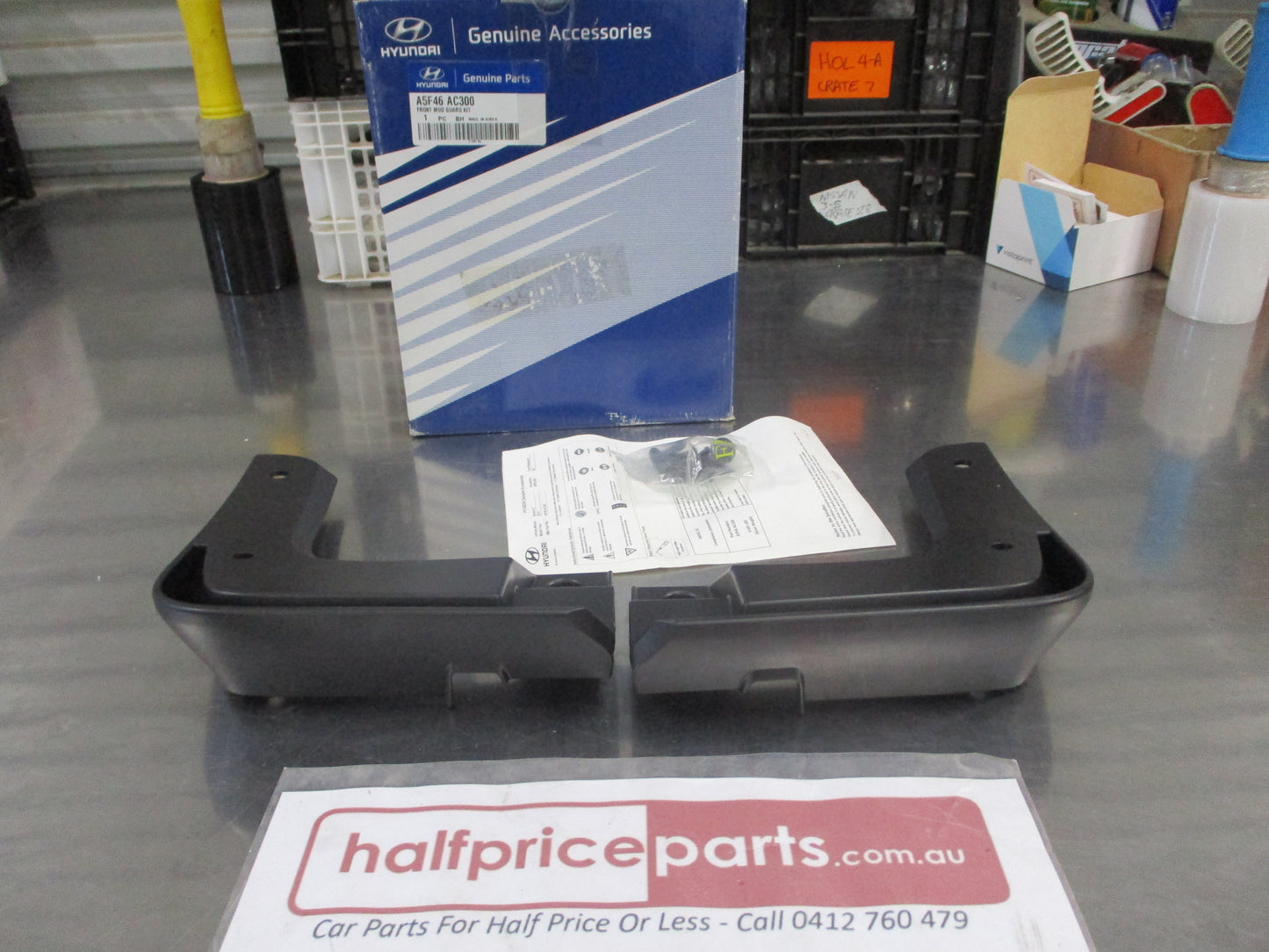 Hyundai Elantra Genuine Front Mud Flap Set Comes With Screws New Part
