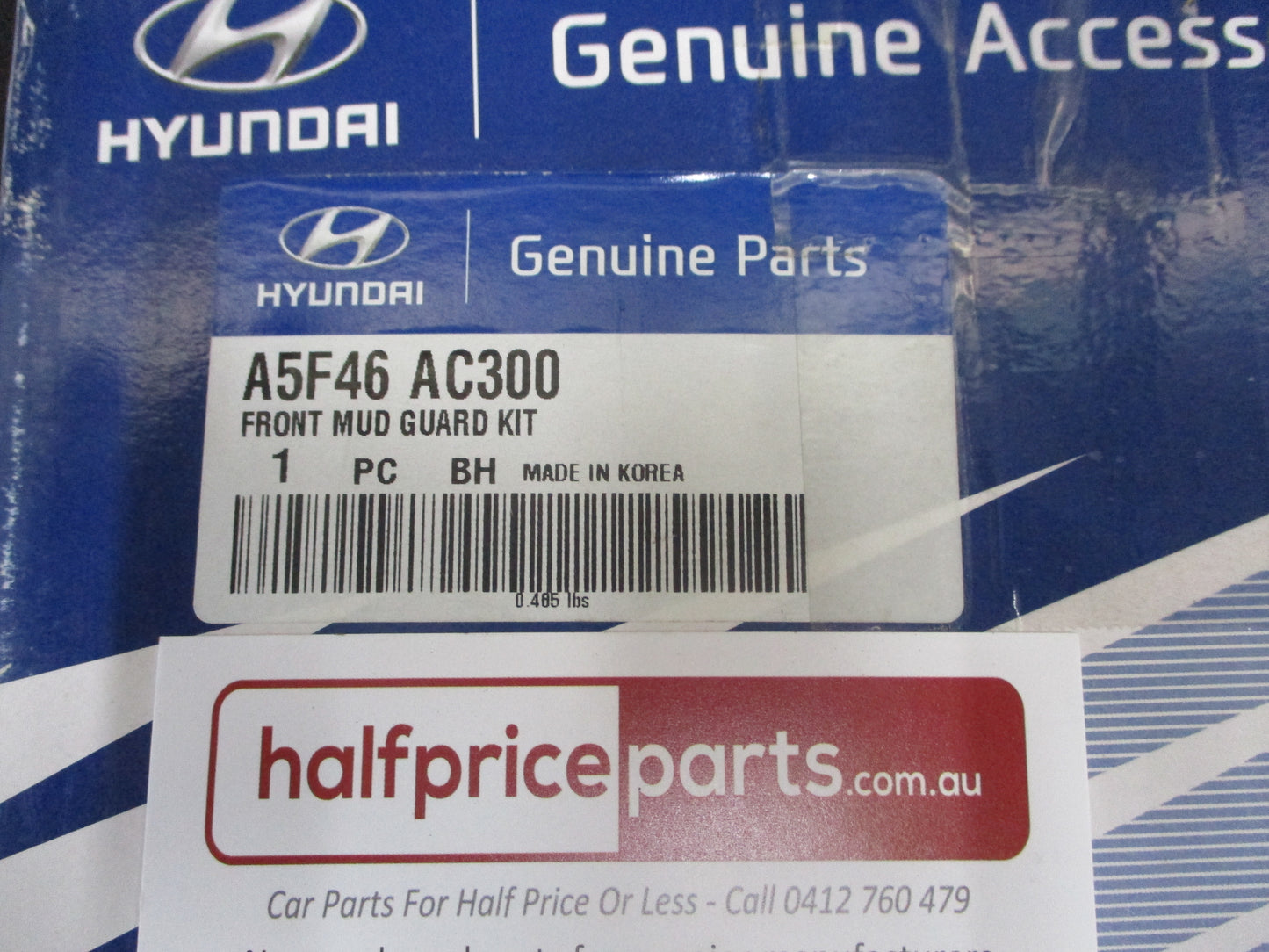 Hyundai Elantra Genuine Front Mud Flap Set Comes With Screws New Part