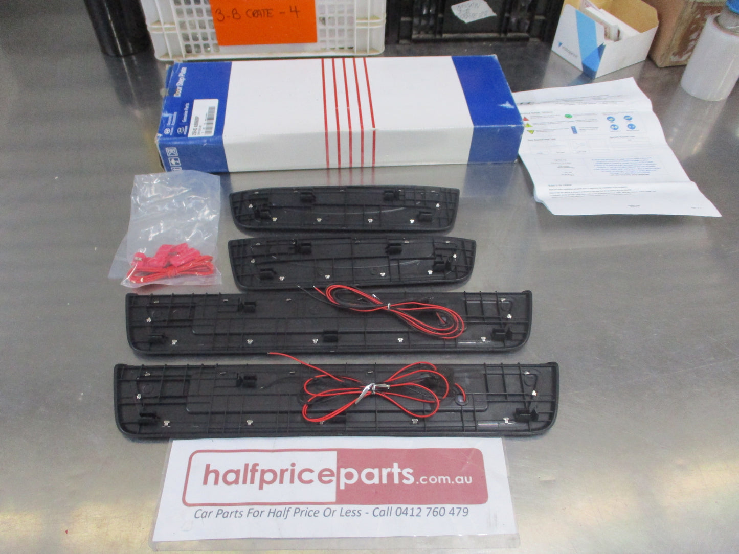 Hyundai IX35 Genuine Illuminated Replacement Scuff Plate Set Front And Rear New Part