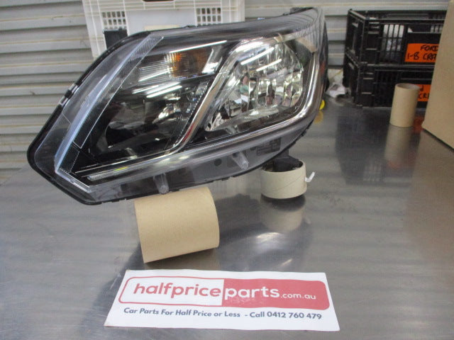 Holden RG Colorado Left Hand Front Head Light (Silver Bezel) New Part