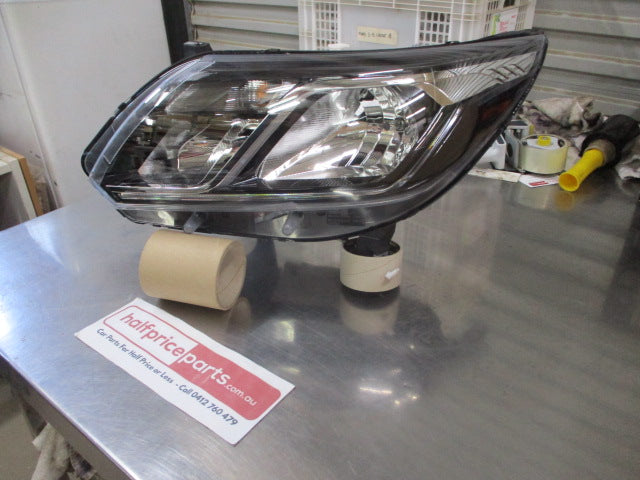 Holden RG Colorado Left Hand Front Head Light (Silver Bezel) New Part