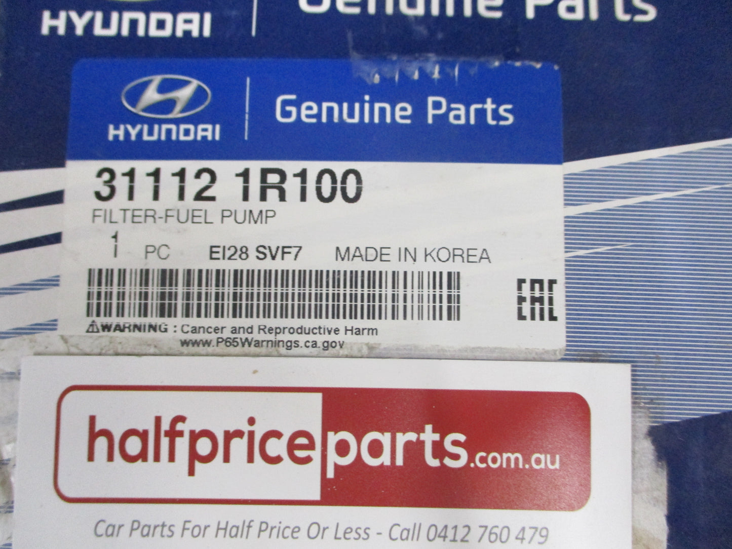 Hyundai Accent/IX35/Santa Fe Genuine Fuel Pump Filter New Part