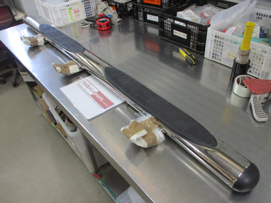 VW Amarok Genuine Dual Cab Chrome Right Hand Replacement Side Steps New Part