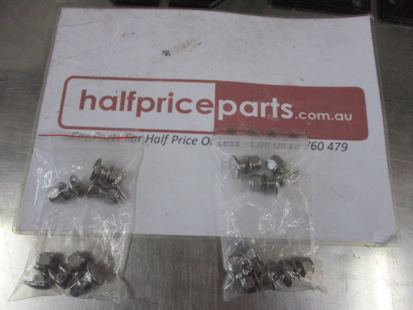 VW Amarok Genuine Dual Cab Chrome Side Step Fitting Kit Left And Right New Part