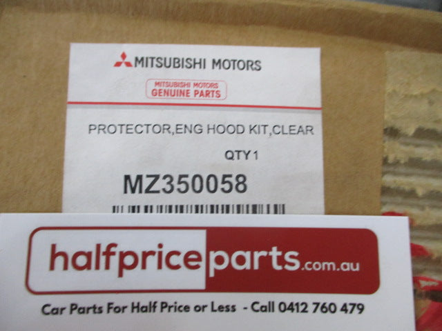 Mitsubishi PB Challenger Genuine Replacement Only Bonnet Protector Clear (No Fitting Kit) New Part