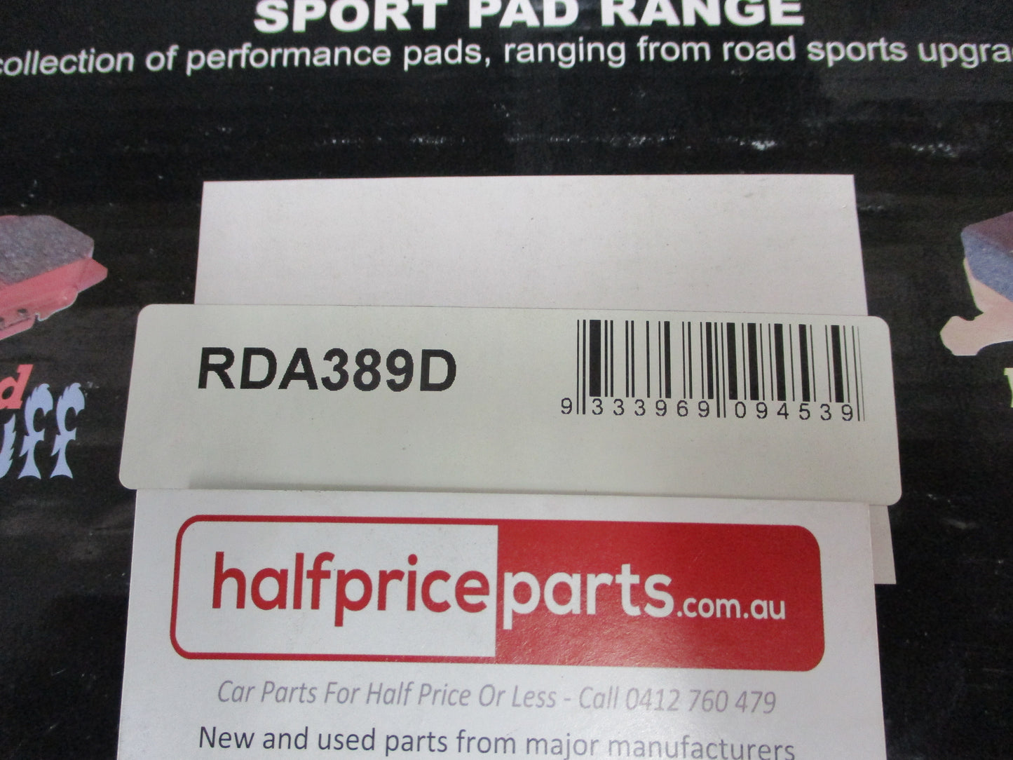RDA Front Disc Rotors Slotted-Dimpled (Pair) Suits SAAB 900 Turbo New Part