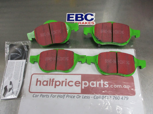 EBC Greenstuff Font Disc Brake Pad Set Suits Toyota Avensis New Part