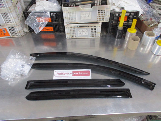 MG HS 21 / EV Genuine Tinted Slim Line Weather Shiels Set Kit New Part