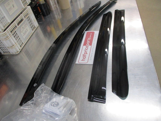 MG HS 21 / EV Genuine Tinted Slim Line Weather Shiels Set Kit New Part