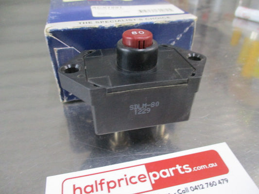 OEX Genuine 80A Circuit Breaker Manual Reset - New Part