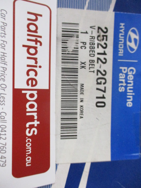 Hyundai Sonata-Tucson / Kia Sportage Genuine Ribbed V-Belt New Part