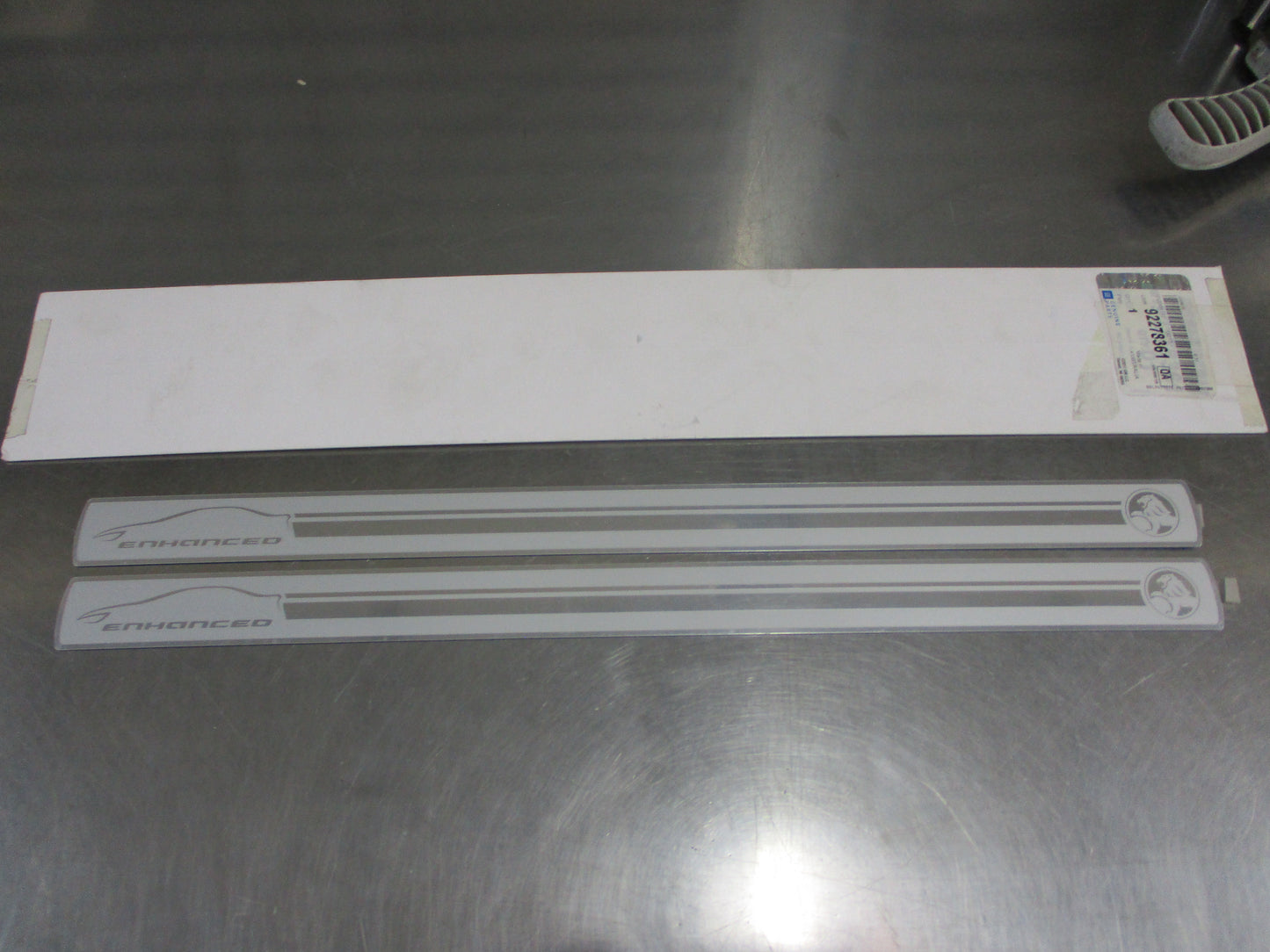 Holden VF Commodore/WN Statesman Genuine Front (Enhanced) Replacement Sill Plates New Part