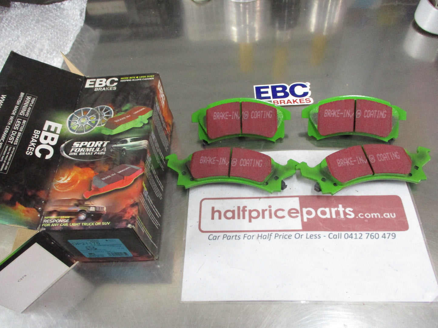 EBC Greenstuff Front Disc Brake Pad Set Suits Grand Am/Buick Skylark New Part
