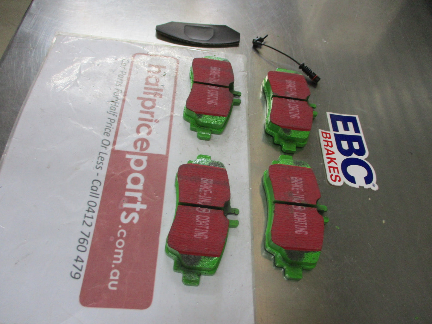 EBC Greenstuff Front Disc Brake Pad Set Suits Mercedes Benz A-Class New Part