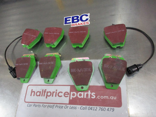 EBC Greenstuff Front Disc Brake Pad Set Suits Audi 100/A6/A8 New Part